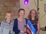 Emma & Lucy Thomson with Overall Fancy Dress Winners Cup.jpg